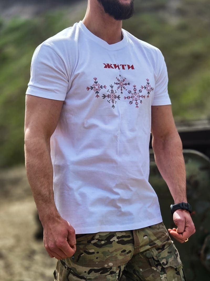 футболка чоловіча "ЖИТИ"