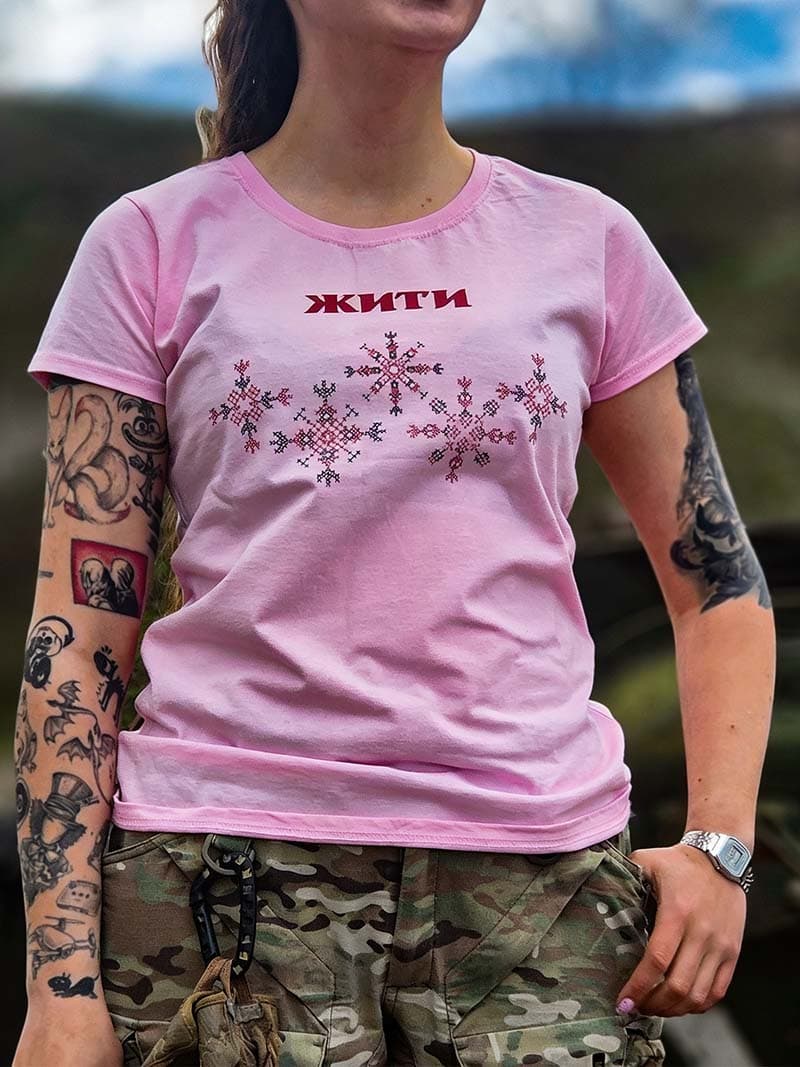 футболка жіноча "ЖИТИ"